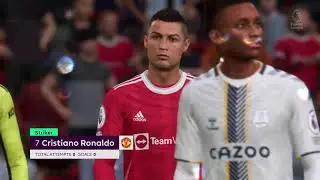 FIFA 22 - Manchester United vs. Everton @ Old Trafford | PS4 Pro