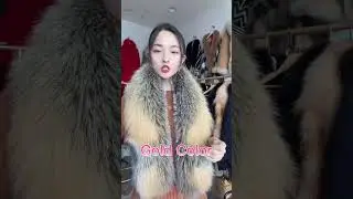 MWFur Real Fox Fur Scarf Luxury Big Fox Skin Scarf Natural Fox Fur Stole Genuine Fox Fur Shawl Pocke
