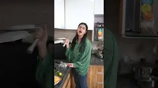 Making sugarcane juice at home #youtubeshorts #comedy