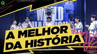 Uma Final HIST&Oacute;RICA entre T1 e BLG!  - Worlds 2024