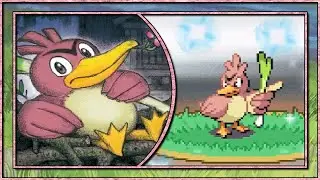 Live shiny Farfetch'd on Pokemon HeartGold after 1,360 RE's! (Johto Group FTQ#5)
