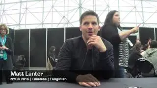 'Timeless' NYCC '16: Matt Lanter