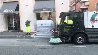 Breve viaggio con Iveco urbaway ibrido di Genova linea 31
