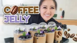 RESEP PUDDING CUP - COFFEE JELLY
