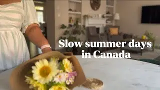 Slow summer days in Canada | Meditate with your daily routines | Sri Lankan chicken curry | Coffee 