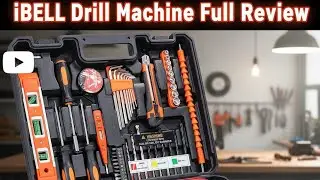 IBELL Drill Machine (650W) price ₹3000 best Quality Red Colour 😍