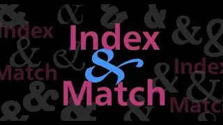 ADVANCED FUNCTIONS IN MS EXCEL   INDEX & MATCH