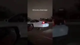 C8 Corvette vs Nitrous Honda Insight