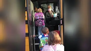 Mom Confronts School Bus Driver Who Makes Her Kids Cry Every Day. #shorts