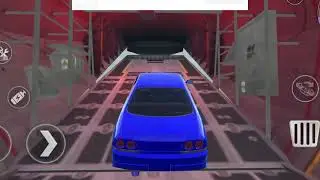 Jumping from Plane with car | 3D car simulator games | Car simulator games 
