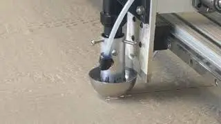 Floating focus head (autofocus) on 100W CO2 laser