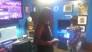 Solo Artist Saxx In the Studio Behind The Scenes Recording of 