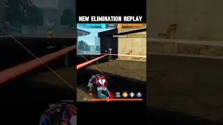 New Elimination Replay 🔥 Free Fire Elimination replay | How to use #freefire #shorts #ahirgamingyt