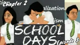 School Days Chapter 2 Episode 3|First Girlfriend, First Kiss