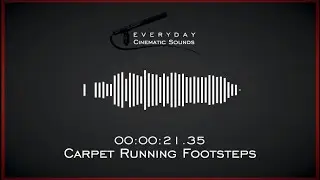 Footsteps Running on Carpet | HQ Sound Effects