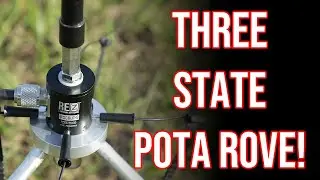 3 States. 1 Antenna. REZ Scout Goes POTA Roving in IN, KY & OH