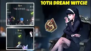 100 IQ S DREAM WITCH VS PRO TEAM SURVIVOR TEAM | IDENTITY V GAMEPLAY