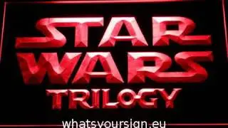 Star Wars Trilogy LED Neon Sign