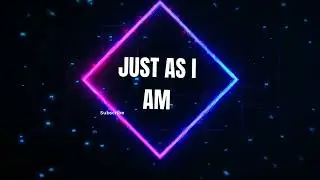 Just as I am (audio) in production 