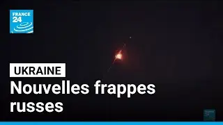 Kiev à nouveau visée par des frappes russes après quelques jours de pause • FRANCE 24