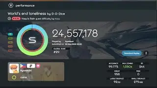Kyonkichi plays - D-D-Dice - World's end loneliness (Vaqu's Rain)