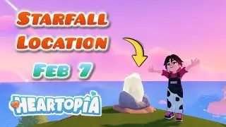 Метеоритный дождь: все места расположения Starfall и Doris 7 февраля в Хартопии.
