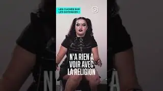&laquo;&nbsp;Les gothiques sont satanistes ?&nbsp;&raquo; 👺 #shorts