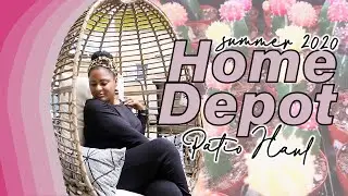 HUGE OUTDOOR FURNITURE DECOR HAUL | SHOP & DECORATE MY PATIO WITH ME