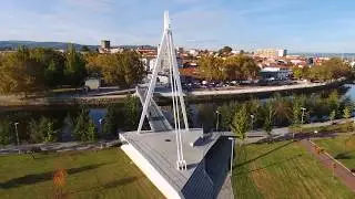 Ponte Pedonal de Chaves (drone video)