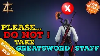 Don't Take Sentinel Greatsword Staff Combination In Throne & Liberty