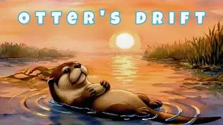 Otter's Drift - a quiet time story with lullaby for peaceful dreams