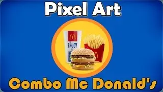 COMBO MC DONALD'S - Pixel Art