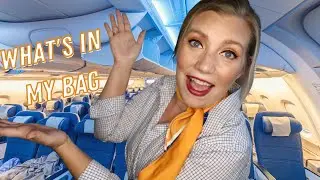 What's in my bag; Flight Attendant Edition 2022