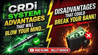 CRDi System Advantages That Will Blow Your Mind.. And The Disadvantages That Could Break Your Bank!