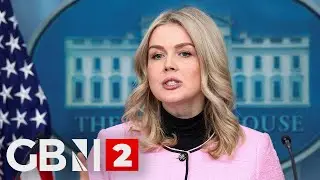 WATCH: Karoline Leavitt holds a news briefing at the White House