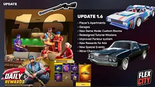 FlexCity: New Update 1.6 !! Is Here Let's Check What's New !! @flexcityofficial @Devils2999 