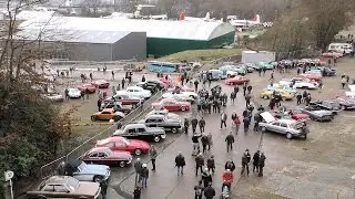 Brooklands New Year's Day Classic Gathering 2017 Video 1