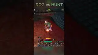 ROGUE vs HUNTER #arena1v1 #worldofwarcraft  #gaming