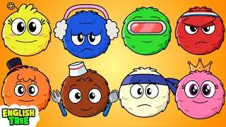 Color Fuzzies Singing Show! English Tree