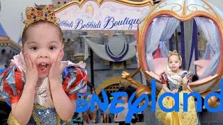 Disneyland Bibbidi Bobbidi Boutique Princess day #disney #familyvlog