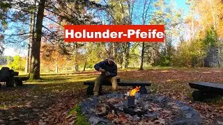 Holunder-Pfeife schnitzen: klappt's wirklich?