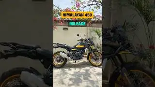 Himalayan 450 mileage test #himalayan #royalenfield