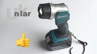 Makita DML 808 LED Akkulampe im Test
