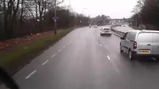 Silver idiot van driver. LD16 SFU
