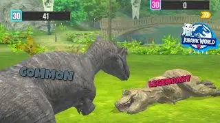 Common Allosaurus DEFEATS Max Level 30 Rexy!! | 🦖 | Jurassic World Alive