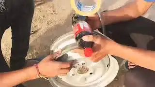 We Tried Cocd Cola Bottle Tyre ln Our Car