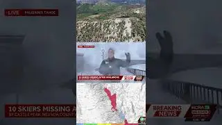 Tahoe-area avalanche | What is the terrain like where 10 skiers are missing?