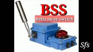 Conveyor belt sway switch | conveyor belts saftey equipment | BSS | belt conveyor sway switch