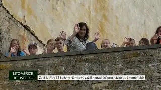 LITOMĚŘICE: Žáci 5. třídy ZŠ Boženy Němcové zažili netradiční procházku po Litoměřicích
