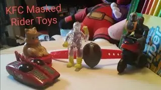KFC Masked Rider Toys!